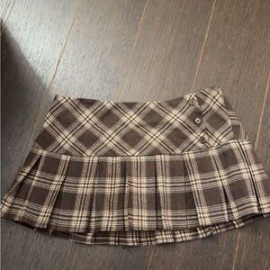 Y2K Pattern Mini Skirt
